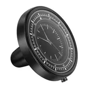 Universal Car Air Vent Mount Phone Holder Clock Strong Magnetic Stand(Black)