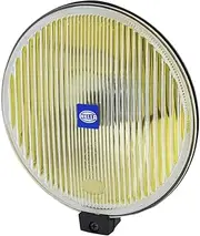 [Hella] 1N4 005 750-641 Halogen-Front Fog Light - Comet 500-12V - round - mounting - Yellow diffusing lens - Lens Colour: Yellow - right/left