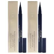 Stay All Day Waterproof Liquid Eye Liner - Midnight by Stila for Women - 0.016 oz Eyeliner - Pack of 2