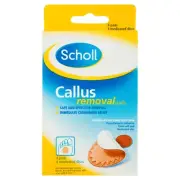 Scholl Callous Removal Pads 4 Effective Removal, Immediate Cushioning Relief