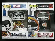 FUNKO POP Marvel Taskmaster #892 Amazon Exclusive W/ Protector In Hand