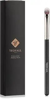 TEOYALL Eye Crease Brush, Soft Dense Synthetic Bristles Eyeshadow Brush Flat Concealer Brush For Powder Cream Concealer Highlight