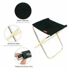 Outdoor Folding Alloy Chair Portable Beach Fishing Stool Camping Picnic Seat