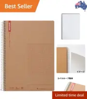 Maruman A5 spiral notebook grid ruled 80 sheets N247ES 5 volume set