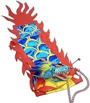 Dragon Dance Props 3D Colorful Dragon Silk Festival Dance Dragon Props for Fitness Dragon Traditional Performance National Chinese Dragon Dance Gorgeous