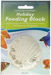Canbe 1x / 2X / 3X VitaPet Marine Master Holiday Feeding Block Slow Release Fish Food (1PCS)