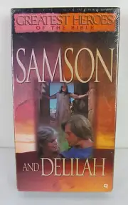 NEW Greatest Heroes of the Bible Samson and Delilah (VHS, 1998) Factory Sealed