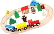 ERINGOGO 1set Boys and Girls Puzzle Train Rail Car Set Educational Toy for Hands Learning and Parent-boy Girl Interaction for Toddlers and Young Boy Girl