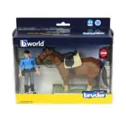 BRUDER #62507 bWorld Police w/ Horse