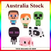 Brand New MINECRAFT Licensed Plush Soft Toy Alex Steve Pig Creeper 15-18CM