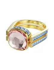 [Swarovski] Chroma Ring Gold Tone Plated in Multi