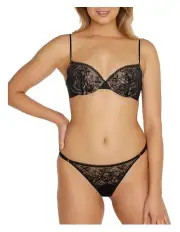 [me. by bendon] Naturally Me Thong in Black