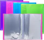Exacompta - Ref 86770E - Box of 3 packs of 4 pockets Iderama - 30 sleeves made of smooth crystal glass - 60 pages - for A4 - Dimensions: 24 x 32 cm - Semi-rigid polypropylene cover -