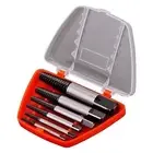 5 Pieces Carbon Steel Small Screw Extractor Set for Home Car Maintenance