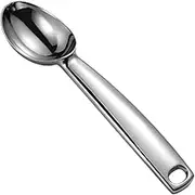 PEPLAYTAL Fruit Ice Cream Scoop Multi Functional Dessert Spoon for Ice Cream Fruits Non Slip Handle for Easy Scooping for Home Tableware