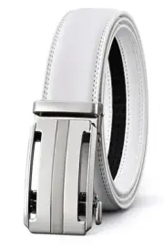 Men's Belt, Ratchet Dress Casual Belt with Adjustable Automatic Buckle Trim t...