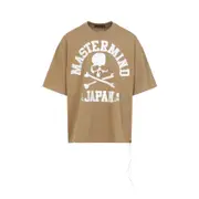 [Mastermind Japan] Mastermind Japan-Sand University T-Shirt-Uomo M STAND