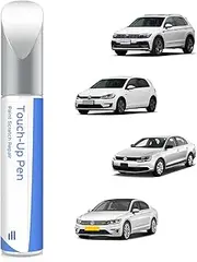 PARTS4EV LC9A/0Q Pure White Touch Up Paint Compatible with Volkswagen Exact Match Chips and Nicks Touch Up