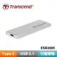 Transcend 創見 ESD260C USB3.1/Type C 雙介面行動固態硬碟 - 晶燦銀