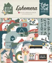 Echo Park Cardstock Ephemera-Icons, Good To Be Home