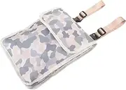Sosoport Bike Handlebar Storage Bag Pouch with Capacity Easy Access Clamshell Design Secure Buckle Straps for Phones Umbrellas and Lunch Boxes for Cycling Adventures