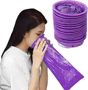 20 Pack Disposable Vomit Bags, 1000ml Barf Bags, Leak Resistant Emesis Bags, Disposable Car Sick Bag, Puke, Throw Up, Nausea Bags for Travel Motion Sickness, Car & Aircraft, Taxi