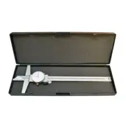 12-1/8''L Stainless Steel 8" Inch 200mm Metric Dual Dial CaliperMeasuring Tool