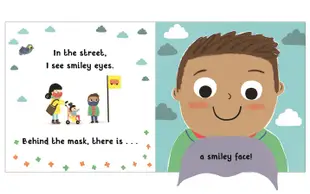 Smiley Eyes, Smiley Faces: A lift-the-flap face-mask book