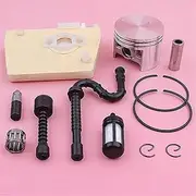52mm Piston Kit for Stihl MS380 038 Chainsaw 1119 030 2003 1119 120 1611 Air Fuel Oil Filter Line Needle Bearing Chainsaw