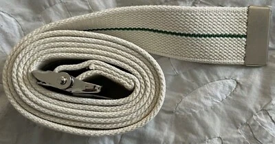 NEW TIDI Posey Products Unisex Adult Cotton Lifting Gait Belt CL8 White One Size