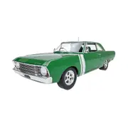 DDA Licensed 1:18 Scale Chrysler Valiant VF 1969 Diecast Model Car Green Metallic