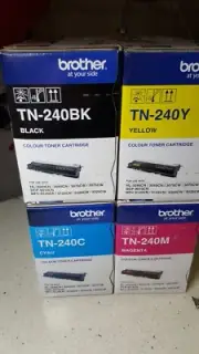 Full Set Genuine Brother TN-240BK/C/M/Y for HL-3040 3070 DCP-9010 MFC-9120 9320
