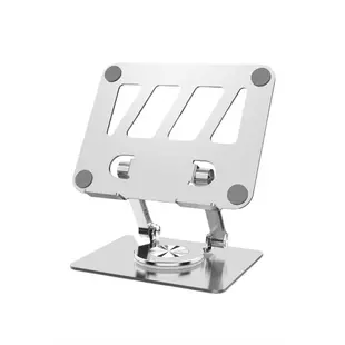 Kyhome 雙軸旋轉鋁合金手機平板支架 金屬折疊懶人支架 散熱架 桌上型支架