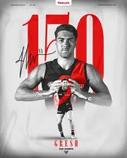 2024 Essendon bombers Afl football team poster, BARGAIN,FREE POST 2