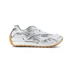 [Bottega Veneta] Bottega Veneta-Silver And White Orbit Polyurethane Sneakers-Uomo 41 IT