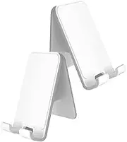 Mikinona 2 Pcs Practical Phone Holders Adhesive Desk/table Stands Easy Installation Plastic Mobile Phone Holder for Home/office