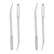 4Pcs 67mm 2.6inch Hand Sewing Needle Set Learning Needle Aluminum Sewing Needle