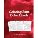 COLORING PAGE COLOR CHARTS
