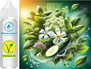 Elder Bloom Elderflower Cucumber Basil Aroma Concentrate Vegan Sasami 10 ml