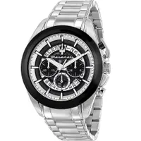 在飛比找PChome24h購物優惠-MASERATI 瑪莎拉蒂 Traguardo 計時石英手錶
