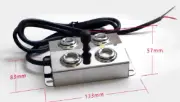 4 Heads Industrial Ultrasonic Mist Maker Humidifier Water Atomizer Fogger