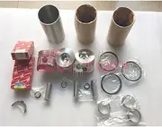 for YANMAR 3TNE82A 3TNE82 Rebuild Overhaul kit Engine Piston Ring Cylinder Liner Full Gasket kit crakshaft conrod Bearing Set