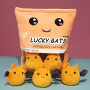 Cuddly Plush Bag Candy Bag Mini Ball Of Lucky Bats Plush Pillow Plushie Doll