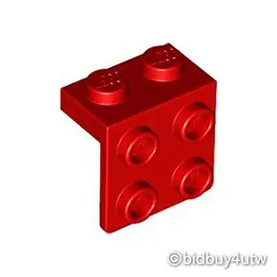 LEGO零件 托架 1x2-2x2 44728 紅色 4185525【必買站】樂高零件