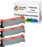 3-Pack High Yield Compatible Toner Cartridge for Fuji Xerox CT202330 (2600 Pages) for Fuji Xerox DocuPrint P225d M225dw M225z M265z P265dw P225 M225 P265 M265