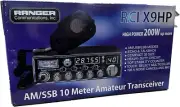 Ranger RCI-X9HP 175 Watt High Power 10 Meter Radio AM, USB/LSB Modes Brand New