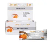 Smart Protein Bar Apricot Coconut Flavour Protein Bar 12x60g