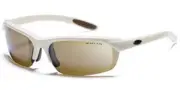 New Smith Optics Women's Redline Sunglasses Ivory White w/Bronze Lens RLPCBZMIC