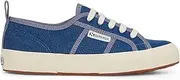 [Superga] Unisex 2750 Cotu Classic Sneaker, Blue-Violet-Off White, EU