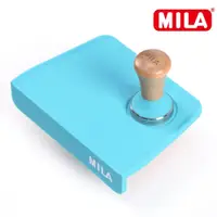在飛比找神腦生活優惠-MILA 櫸木色彩矽膠填壓器51mm+防塵矽膠填壓墊-藍